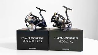 ЧТО КУПИТЬ В 2024 ГОДУ SHIMANO 24 TWIN POWER 4000PG VS 21 TWIN POWER XD 4000PG [upl. by Manlove]