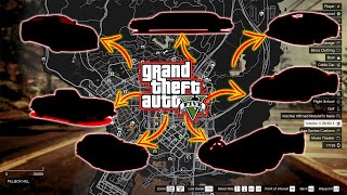 GTA 5  All New Rare Car Locations in Story Mode XBOX PCPS4PS5 [upl. by Annaihs]