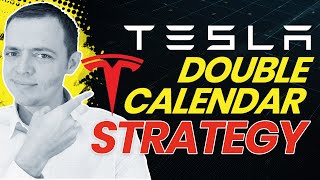 TSLA TESLA Double Calendar Options Strategy amp Setup [upl. by Adil]