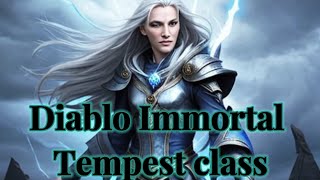 Diablo immortal Tempest Class PvE build [upl. by Ennovoj]