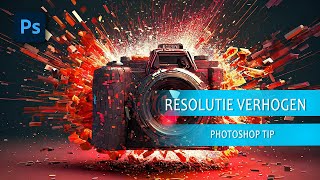 Photoshop resolutie verhogen  Afbeelding vergroten  photoshop tip [upl. by Sibell831]