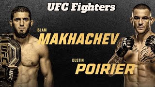 UFC fighters Islam makachev vs Dustin poireier Highlights [upl. by Coriss882]