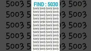 Find the number 👉5030 emojichallengequiz emojiquizes [upl. by Eduard]