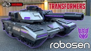 The Worlds FIRST Auto Converting DECEPTICON Robosen Transformers MEGATRON Review [upl. by Lucina]