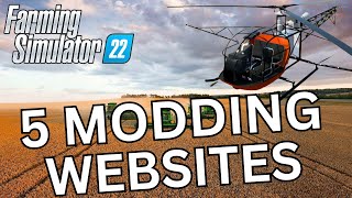 5 BEST Websites for Farming Simulator 22 MODS [upl. by Anassor366]