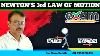 Newtons 3rd Law of Motion  Part 2  By Er Shivendra Vikram Singh [upl. by Esiled544]