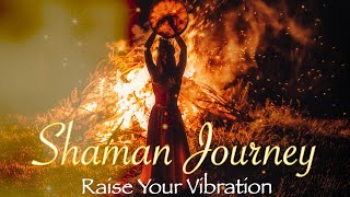 Shaman JourneyShamanic Drumming 528 Hz amp Gamma Waves Connect to Mother Earth Raise the Vibration [upl. by Anelav]