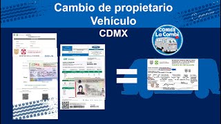 Cómo hacer el cambio de propietario de un auto o vehículo trámite en Cdmx 2023 [upl. by Legnaesoj943]