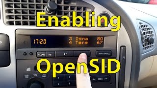 Saab Tuning Enabling OpenSID  Trionic Seven [upl. by Irac939]