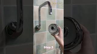 How to install shower filtershowerhead filter installation [upl. by Datha]