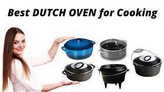 10 Best Dutch Ovens for Cooking – Dutch Oven Review amp Buying Guide 2024 [upl. by Milas419]