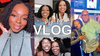 Millions Conference 2024  Vlog  Recap  Day 1 [upl. by Aiderfla]