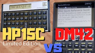 HP15c vs DM42 [upl. by Natalina]