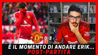 🔴Postpartita E il momento di andare Erik Ten Hag  Man Utd 03 Tottenham [upl. by Ellehcen]