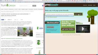 tutorial stampe pagine web [upl. by Airalav]