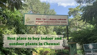 government horticulture farm  madhavaram government nursery  best place to buy plants in chennai [upl. by Airret965]