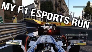 IM BACK  MY F1 ESPORTS RUN [upl. by Urien]