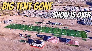 Big Tent Is Gone  Quartzsite 2024 [upl. by Theona]