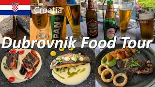 【Dubrovnik Food Tour】🇭🇷 What to Eat Best Foods to Try in Dubrovnik Croatia [upl. by Anastase]