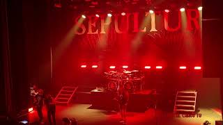 SEPULTURA Live  The Warfield San Francisco CA 9252024 [upl. by Nnyltak763]