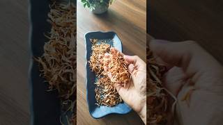 Crispy Fried Onion with 12 Spn oil  Onion fry in air fryer malayalam  Fried onion for biriyani [upl. by Alber]