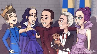 TOMORROW  Fan Art  Descendants  Speedpaint [upl. by Sibella54]