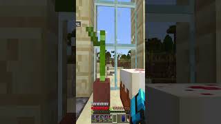 Minecraft Chiseled Sandstone House Update mc minecraft realms multiplayer shorts [upl. by Munford]