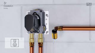 Dornbracht  Concealed SingleLever Mixer  Installation amp Assembly youtubevideos [upl. by Tillo]