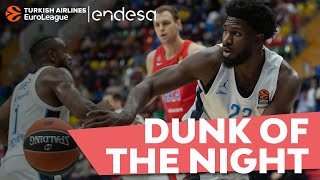 Endesa Dunk of the Night Alex Poythress Zenit St Petersburg [upl. by Cott]