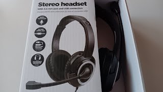 Stereo Headset UNBOXING 🎧 [upl. by Rosie]