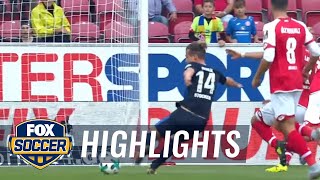 Mainz vs Hertha Berlin  201718 Bundesliga Highlights [upl. by Noied]