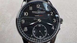 Moritz Grossmann Power Reserve Black MG002886 Moritz Grossmann Watch Review [upl. by Ezeerb134]