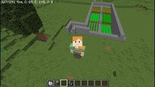 Cultivos SemiAutomaticos en Minecraft 1122 [upl. by Rehportsirhc]