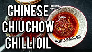 Chinese Chiu Chow Chilli Oil 潮州辣椒油  czensfood [upl. by Akcirederf845]