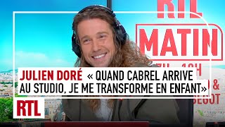 Julien Doré  quotQuand Cabrel arrive au studio je me transforme en enfantquot [upl. by Dduj580]