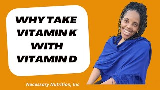 3 REASONS to Take Vitamin K2 with D3 [upl. by Rebmyt]