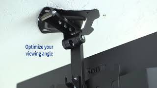 MOUNTMFD37B Folding TV ceiling mount by VIVO [upl. by Nolyar]