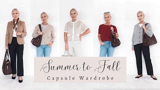 Summer to Fall Capsule Wardrobe [upl. by Haila789]