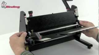 RhinOTuff Onyx HD8370  How to Insert a Bind Wire Inserter and Closer [upl. by Hakym]