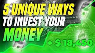 5 UNIQUE Ways to Invest Your Money  Maximize Profits and Savings [upl. by Hank]