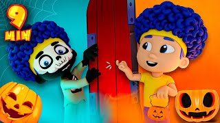 Trick or Treat Halloween Story with New Heroes  MORE D Billions Kids Songs [upl. by Alleusnoc]