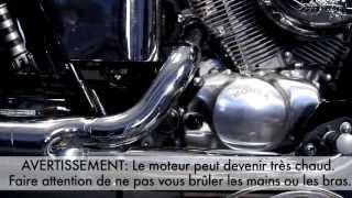 Comment changer lhuile dans votre motocyclette avec le système dextraction dhuile Flo n go [upl. by Shanon338]