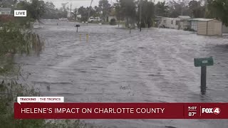 Flooding in El Jobean Charlotte County [upl. by Eeruhs29]