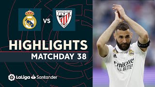 Resumen de Real Madrid vs Athletic Club 11 [upl. by Llertnahs]