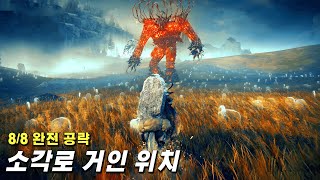 엘든링DLC 모든 소각로 거인 위치 88 획득 아이템 총 정리 소각로 골렘 불거인 [upl. by Heilner]