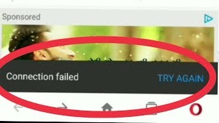 Opera Mini Connection Failed Error Problem Solve [upl. by Ide]