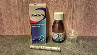 MUCOSOLVAN 1760 zł 450 USD SYROP doz apteka 100ml SANOFI 30mg5ml MADE IN POLAND [upl. by Ocsirf369]