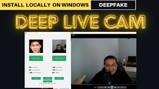 Install Deep Live Cam Locally for Realtime Face Swap [upl. by Cordy]