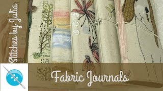 Making Fabric Journal Covers using Peltex 72F by Pellon A Sewing Tutorial [upl. by Maggy]