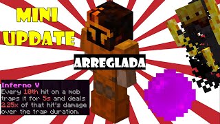 CRIMSON ARMOR ARREGLADA Y NUEVO TALISMAN HYPIXEL SKYBLOCK [upl. by Adihsar]